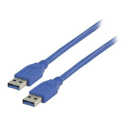 Valueline USB-A Kabel USB 3.0, USB A - A Blau 2 m