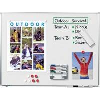 Legamaster Premium Plus Whiteboard Wandmontiert Magnetisch Emaille Einseitig 60 (B) x 45 (H) cm