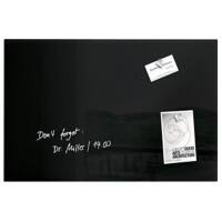 Sigel Artverum Glastafel Magnetisch Einseitig 60 (B) x 40 (H) cm Schwarz