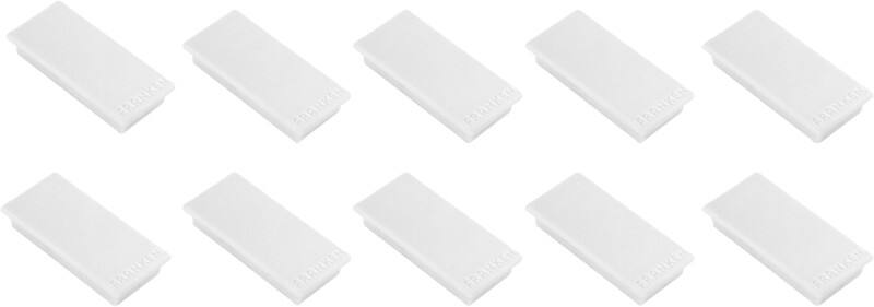 Franken Magnete Weiß 1 kg Tragfähigkeit 10 Stück