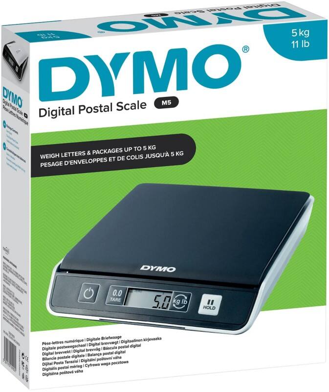 DYMO M5 Digitale Postwaage Schwarz