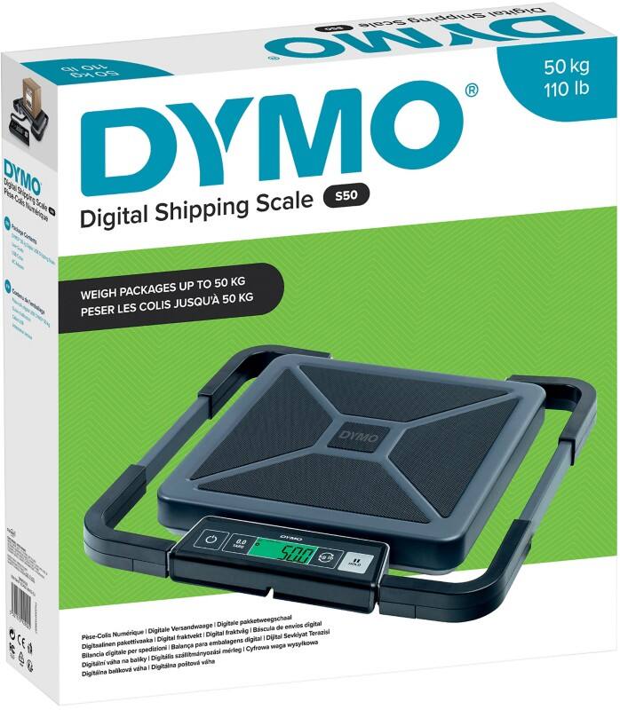 DYMO S50 Digitale Postwaage Schwarz 50 kg