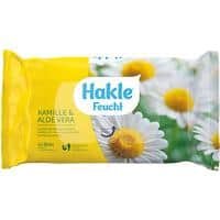 Hakle Feuchtes Toilettenpapier Kamille & Aloe Vera 1-lagig 42 Blatt