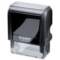 Trodat Personalisierter Textstempel Printy 4912 Schwarz 1,8 x 4,7 cm