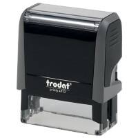 Trodat Personalisierter Textstempel Printy 4913 Grau 2,2 x 5,8 cm