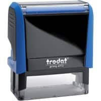 Trodat Personalisierter Textstempel Printy 4913 Blau 2,2 x 5,8 cm