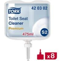 Tork Premium WC Sitz Reiniger S2 Premium 8 Stück à 475 ml