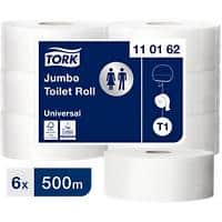 Tork Toilettenpapier T1 Advanced Jumbo 1-lagig 6 Rollen à 2500 Blatt