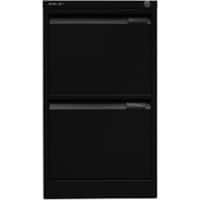 Bisley Hängeregistraturschrank 3623633 2 Schübe Schwarz 413 x 622 x 711 mm