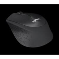 Logitech B330 Silent Plus Kabellose Optische Maus für Rechtshänder 3 Tasten 2,4 GHz