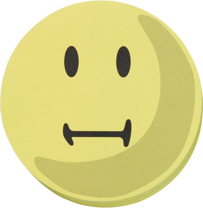 Franken Wertungssymbol neutral Moderationskarten 9,5 x 9,5 cm Papier Gelb 100 Stück