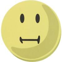 Franken Wertungssymbol neutral Moderationskarten 9,5 x 9,5 cm Papier Gelb 100 Stück