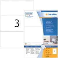 HERMA Multifunktionsetiketten 4664 Weiß Rechteckig 300 Etiketten pro Packung