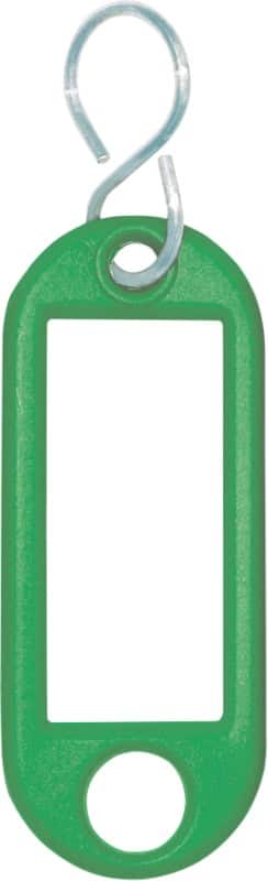 WEDO Schlüsselanhänger Grün 10 Stück