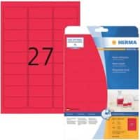 HERMA Etiketten 5045 Neonrot Rechteckig 540 Etiketten pro Packung