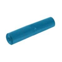 Viking Müllsäcke 120 L  Kordelzug Blau PE (Polyethylen) 21 Mikron 25 Stück