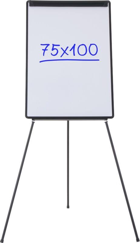 Viking Flipchart Budget 75 x 100 cm Stiftablage Schwarz