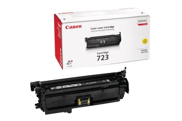 Canon CRG 723Y Original Tonerkartusche Gelb