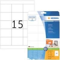 HERMA Universaletiketten 5055 Weiß DIN A4 70 x 50,8 mm 25 Blatt à 15 Etiketten