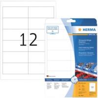 HERMA Wetterfeste Etiketten 4692 Rechteckig DIN A4 97 x 42,3 mm 25 Blatt à 12 Etiketten