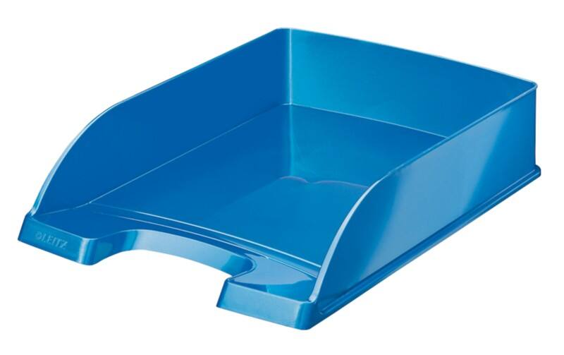 Leitz WOW Briefablage 5226 DIN A4 Blau 25,5 x 35,7 x 7 cm