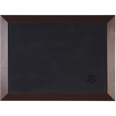 Bi-Office Kamashi Whiteboard Non-Magnetisch Wandmontage 60 (B)x45 (H) cm Schwarz, Braun