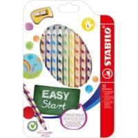 STABILO EASYcolors Buntstifte 331/12 für Linkshänder Färbig sortiert 12 Stück