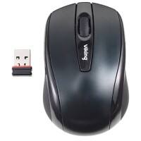 Viking Kabellose Ergonomische Optische Optische Maus AT-2306 USB-A Nano Receiver Schwarz