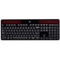 Logitech Tastatur K750 920-002916 Kabellos Schwarz QWERTZ (DE)