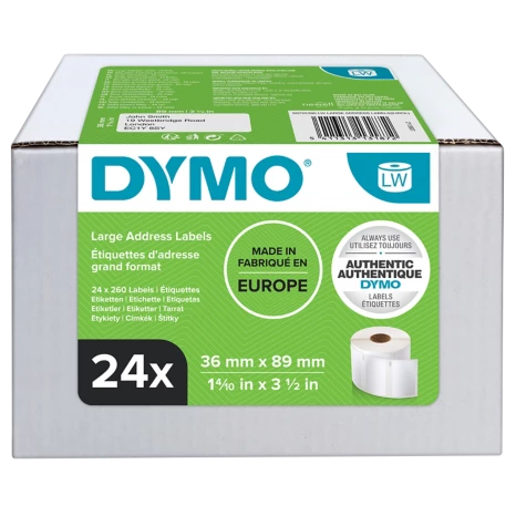 DYMO Etikettenrollen für Etikettendrucker S0722400