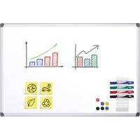 Office Depot wandmontierbares magnetisches Whiteboard Emaille 150 x 100 cm