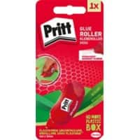 Pritt Einwegkleberoller Mini Nicht Nachfüllbar Permanent 0,5 cm x 6 m 2110049 Rot