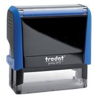 Trodat Textstempel Printy 4915 Blau 2,5 x 7 cm