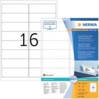 HERMA Adressetiketten 10309 Weiß Rechteckig 1600 Etiketten pro Packung
