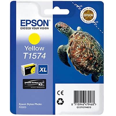 Epson T1574 Original Tintenpatrone C13T15744010 Gelb