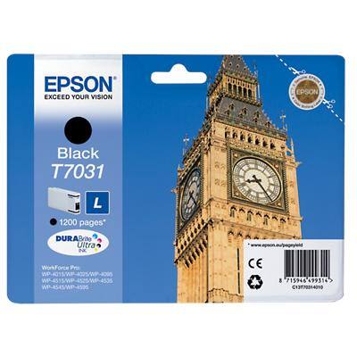 Epson T7031 Original Tintenpatrone C13T70314010 Schwarz