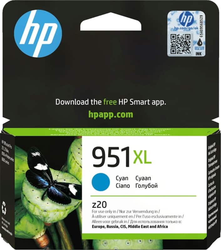 HP 951XL Original Tintenpatrone CN046AE Cyan