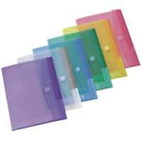 Djois Color Collection Dokumentenmappe 510259 A5 Mehrfarbig Polypropylen 6 Stück