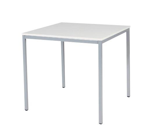 Schaffenburg Konferenztisch Silber 800 × 800 × 740 mm