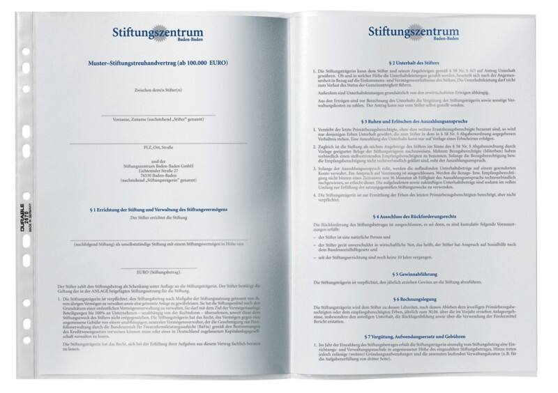 DURABLE Prospekthüllen A3 Glasklar Transparent 60 Mikron PP (Polypropylen) Öffnung oben 11 Löcher 10 Stück