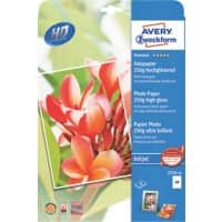 AVERY Zweckform Inkjet Fotopapier 2556-20 Weiß A4 250 g/m² 20 Blatt