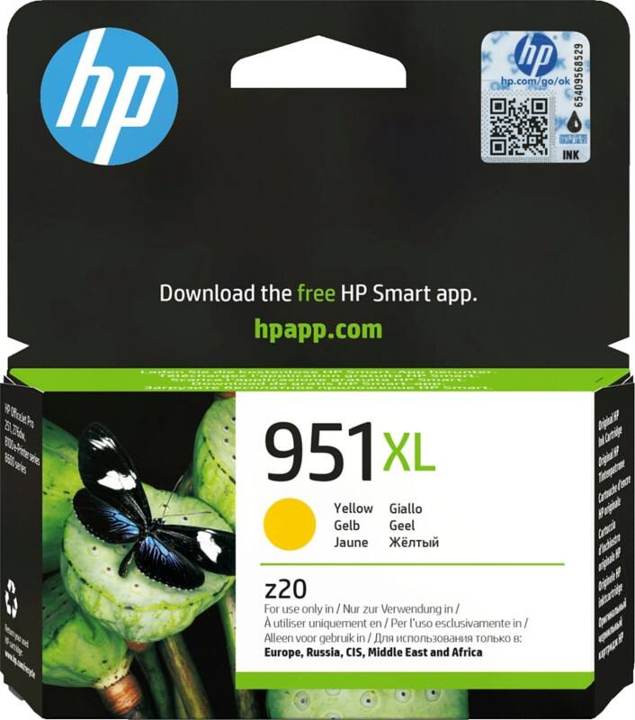 HP 951XL Original Tintenpatrone CN048AE Gelb
