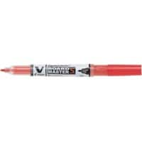 Pilot V-Board Master S Nein Whiteboard-Marker Rot Extra Feine Rundspitze 0,8 mm