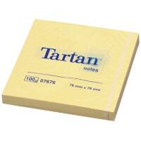 Tartan Haftnotizen 76 x 76 mm Gelb 100 Blatt