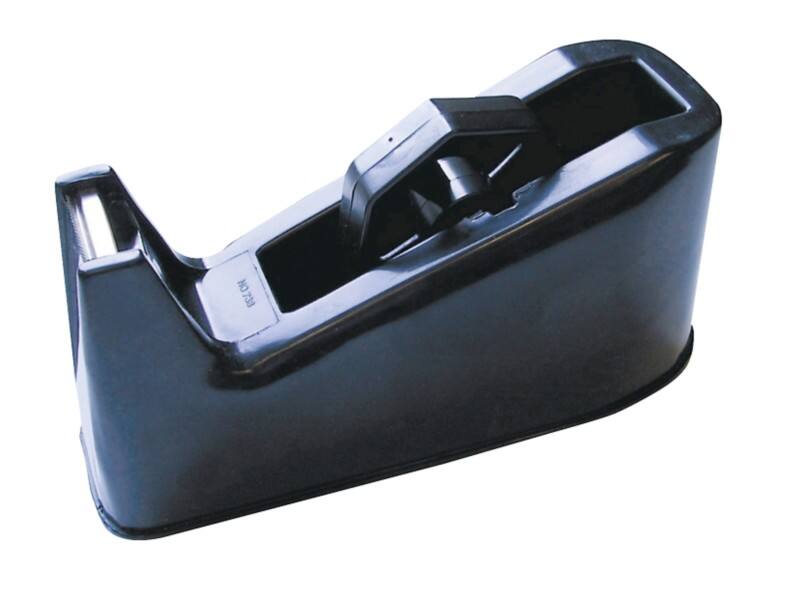 KANGARO Klebebandabroller Schwarz 25 mm (B) x 66 m (L) Kunststoff