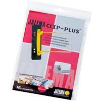 Djois JalemaClip Heftmechanik Clip Plus/5712600, gelb/weiß, Kunststoff, Inh. 10 Stück