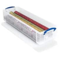 Really Useful Box Aufbewahrungsbox UB22C2D 22 L Transparent Kunststoff 25,5 x 82 x 15,5 cm