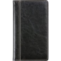 Brepols Terminplaner 2026 A6 1 Woche / 2 Seiten Deutsch, Englisch, Französisch, Italienisch, Niederländisch, Spanisch Schwarz