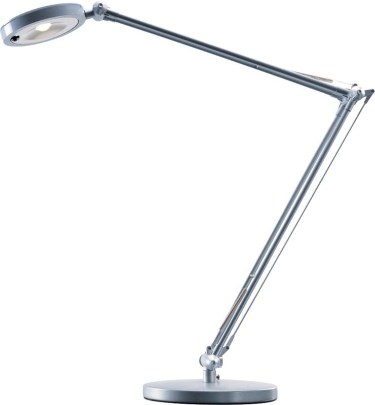 Hansa schreibtischlampe led 4 you silber