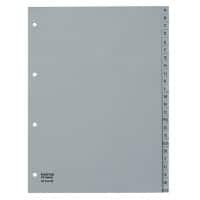 Kolma Register Kolmaflex A4 Grau 24-teilig A - Z